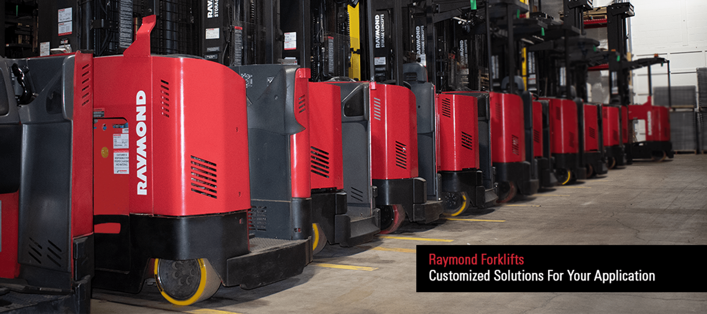 forklift truck picture for the raymond corp.
